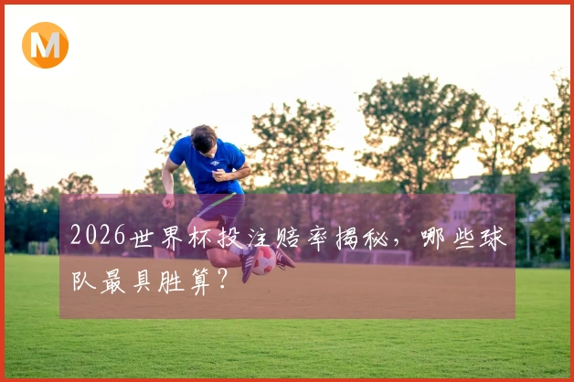 2026世界杯投注赔率揭秘，哪些球队最具胜算？